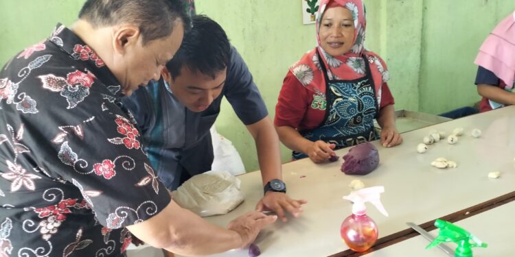 Kunjungi Kampung Kreatif UMKM di Krakitan Klaten , Caleg PAN Bertekat Datangkan Mendag Zulhas