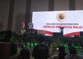 TKN Prabowo Hadiri Deklarasi Gema Desa  , Hasyim Sebut Dana Makan Gratis 400 T Akan  Dikirim Kedesa