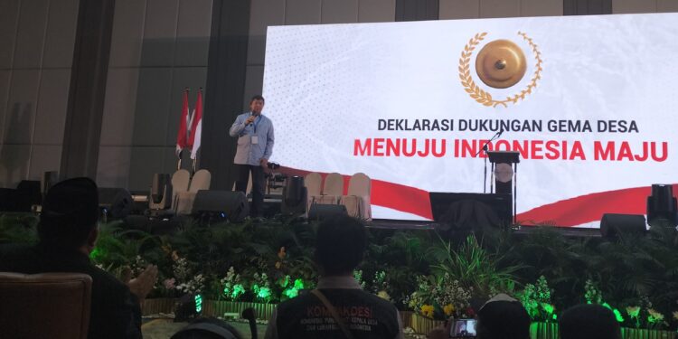 TKN Prabowo Hadiri Deklarasi Gema Desa  , Hasyim Sebut Dana Makan Gratis 400 T Akan  Dikirim Kedesa