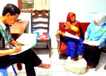 Mahasiswa D3 Keperawatan Stikes Mambaul Ulum Surakarta Jalani KKN di kota Boyolali Jawa Tengah