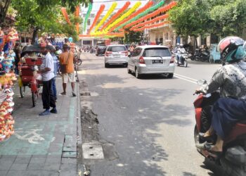 Jelang Imlex , Kawasan Sargede Meriah Lampion Warna Warni