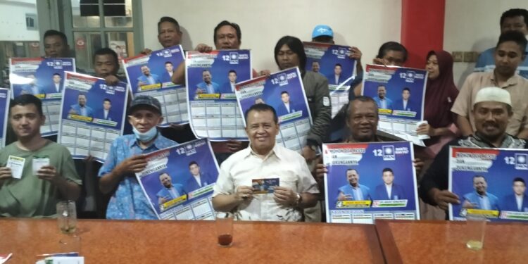 Caleg PAN Dapil Jebres Kota Solo , Dio Arafat Bonaparte kembali mendapatkan dukungan Grassroot