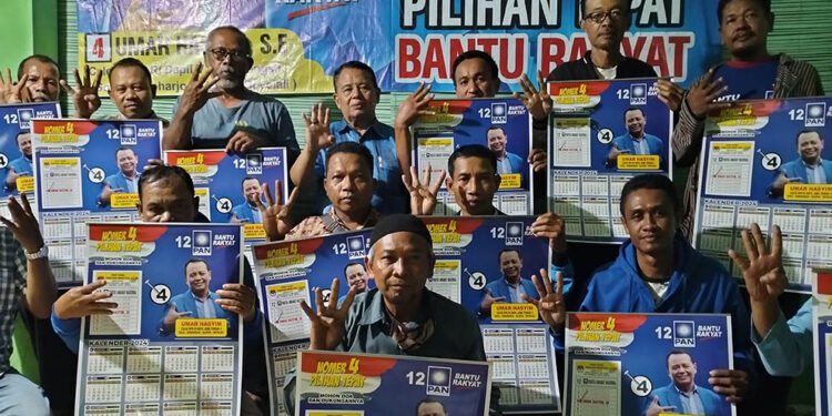 Genjot Soliditas Relawan Caleg PAN DPR-RI Umar Hasyim, Road Show Akhir Pekan