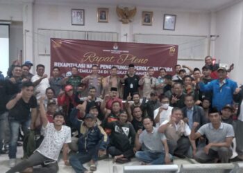 Rekapitulasi di PPK Tapos akhirnya selesai