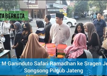Dico M Ganinduto Safari Ramadhan ke Sragen Jelang Songsong Pilgub Jateng