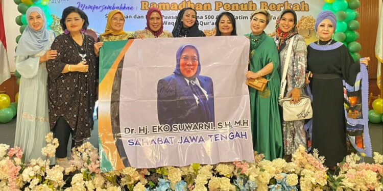 Perempuan Indonesia Maju (PIM) Gelar Santunan Yatim dan Dhuafa