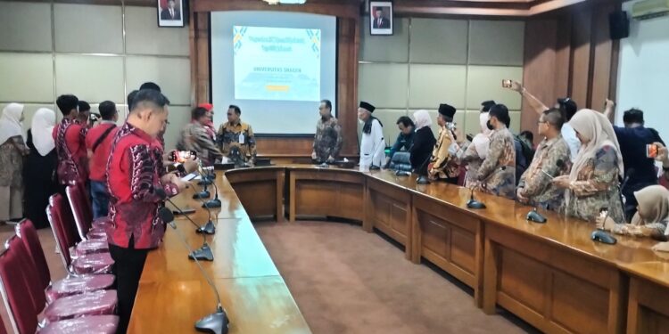 Cetak Sejarah UNISSRA Resmi Berdiri di Sragen , Pak Untung Lega