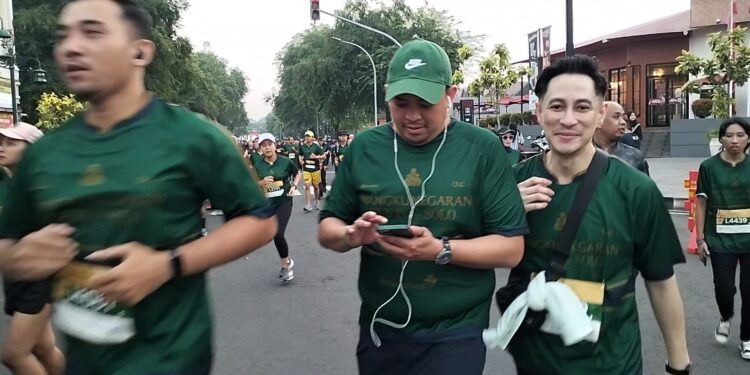 Paundra Kakak Raja Ikut Meriahkan Mangkunegaran Run In Solo 2024