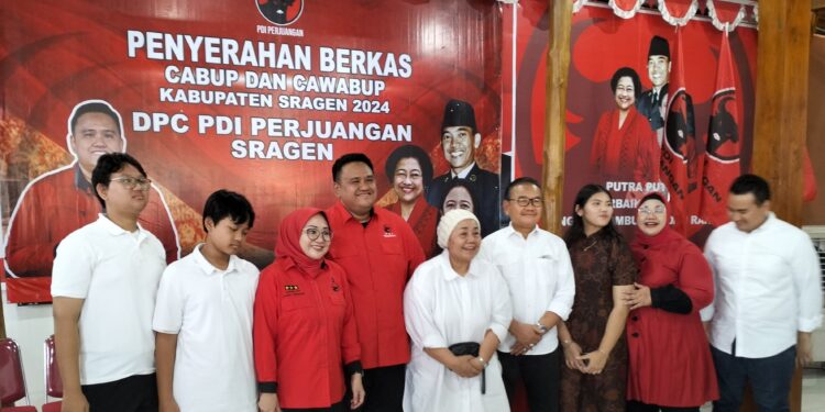 Untung Wiyono Antar Untung Wibowo Untuk Teruskan Untung Yuni Jadi Bupati Sragen