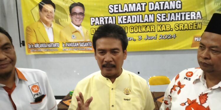 Pilkada Sragen : Golkar Sragen Ditemui PDIP Jajaki Koalisi, PKS Temui Golkar Untuk Memecah Kebuntuan