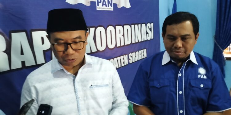 SEMARAK DINAMIKA POLITIK JELANG PILKADA SRAGEN 2024 TENAGA AHLI UTAMA KSP SIGIT PAMUNGKAS KE DPD PAN