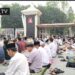 Sholat idul adha MTA dihadiri 35 Ribu Jamaah , Manahan Full