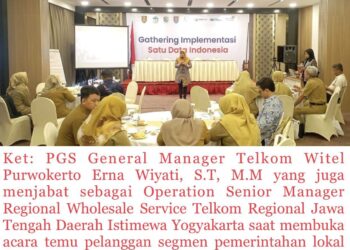 TELKOM WITEL PURWOKERTO MENDUKUNG GOOD GOVERNANCE MELALUI IMPLEMENTASI SATU DATA INDONESIA