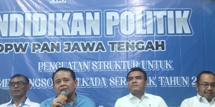 Jelang Pilkada , DPW PAN Jateng Kembali Gelar Pendidikan Politik