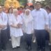 Ribuan Warga Sambut Bowo-Wardi Saat Daftar ke KPU