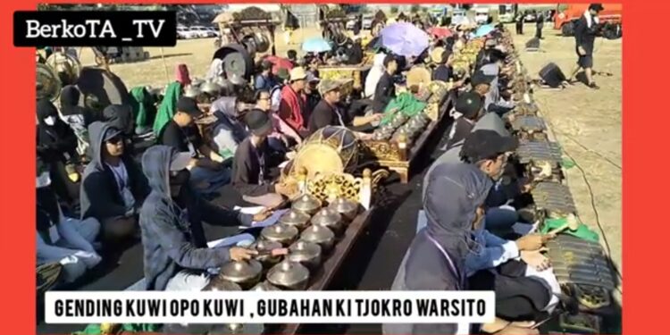Gaung Gamelan mengumandang dari Stadion Kridosono , Menutup Yogyakarta Gamelan Festival (YGF) 2024