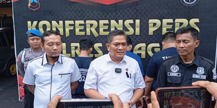 Trio Tipu Gelap Sepeda Motor Diringkus Polisi Sragen , Berawal dari Info FB Marketplace
