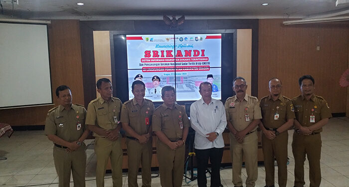 SRIKANDI di Launching di Sragen , sebagai bagian dari Gerakan Nasional Sadar Tertin Arsip