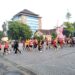Semarak Imlek Run diikuti Komunitas Runner di Solo , Start Finish di Gedung Joeang 45