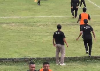 Liga 4 Jateng, Wasit Fero Arsanto Dianiaya Official PSIR Rembang Usai Laga di Gelora Merdeka Sukoharjo.