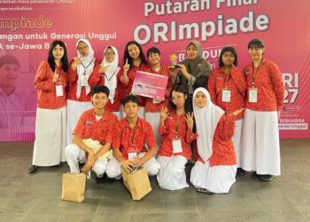 SMAN 1 Depok Juara 4 Lomba ORI Se-Jawa Barat 2025