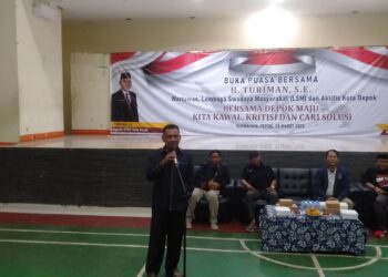 Anggota DPRD kota Depok Turiman Gelar Buka Puasa Bersama Berbagai Wartawan, LSM dan Aktivis se-kota Depok