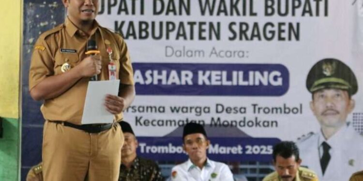 Bupati Sragen Sigit, Tak Ada Program 100 Hari , Segerakan Kerja Diawali Gratiskan PBB