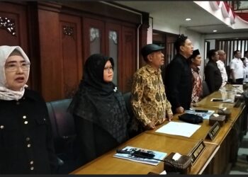 Respati Laporkan Hasil Kerja Gibran Teguh Dalam Rapur DPRD Solo