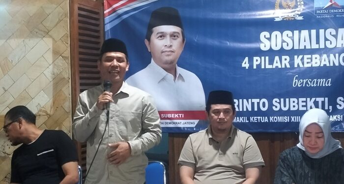 Ketua DPD Demokrat Instruksikan Dukung Bupati Sragen Sigit Pamungkas 