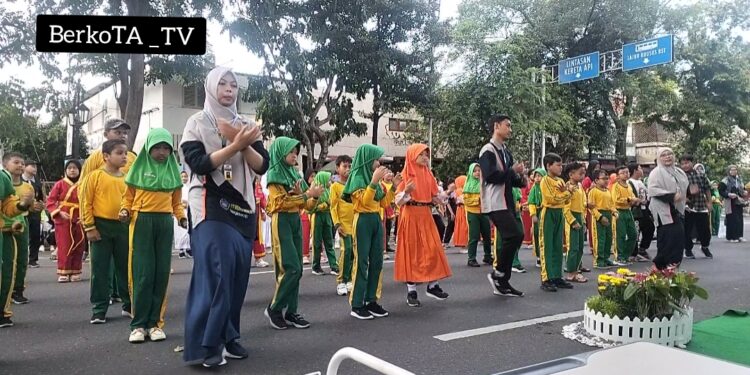 SD Mapan Jagalan Gelar Karya di CFD Solo diawali Dengan SAI