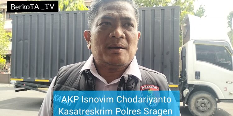 Polisi SragenTangkap 4 Tersangka Penggelapan Truk, Begini Penjelasan korban dan Kasat Reskrim