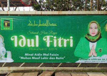 Anggota DPRD Kota Depok Qonita Lutfiyah Gelar Acara Halal Bihalal di Kediamannya