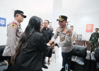 “Wujudkan Keamanan dan Toleransi di Hari Paskah” Kapolres Metro Depok Kunjungi Ibadah Jumat Agung