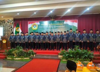 Pengukuhan DPD LDII Kab. Karanganyar ,  mewujudkan masyarakat Karanganyar Maju , sejahtera dan berdaya saing berbasis digital