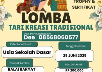 Jaringan Kebudayaan Rakyat Gelar Lomba Tari Kreasi Tradisional