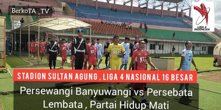 Satu satunya Gubernur Yang Datang di Liga 4 Nasional, Gubernur Nusa Tenggara Timur (NTT) Emanuel Melkiades Laka Lena Angkat Jempol Ke Pemain Persebata
