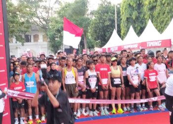 Tokoh Tokoh PDIP Ramaikan Soekarno Run 2025 Solo , Ada Jarot , Komarudin, Ciptaning dan Aria Bima