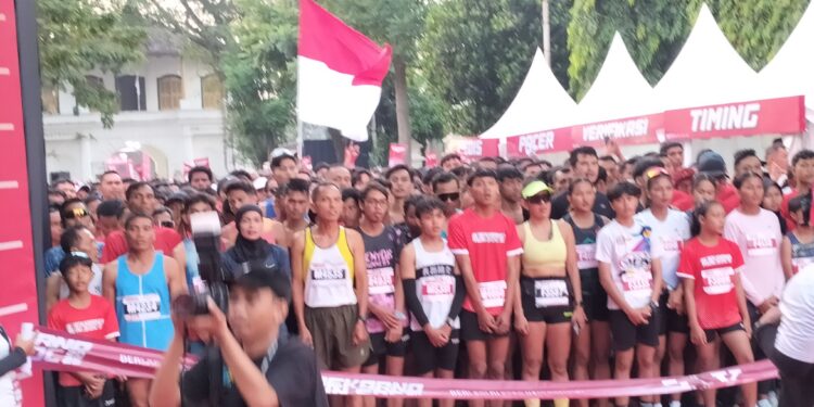 Tokoh Tokoh PDIP Ramaikan Soekarno Run 2025 Solo , Ada Jarot , Komarudin, Ciptaning dan Aria Bima
