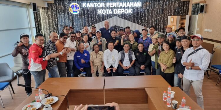 BPN Depok Gelar Coffe Morning Bersama Awak Media