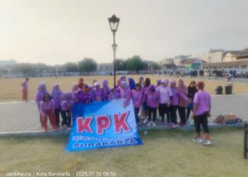 KPK Solo Bersama KORMI mengelorakan “Sport for All” di Alkid Keraton Surakarta 