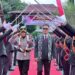 Haru & Isak Tangis di Mapolres Sragen Saat Farewel Parade Kapolres 