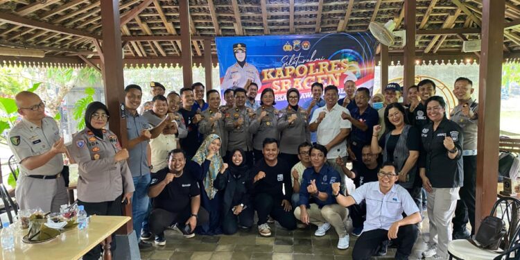 AKBP Dewiana Syamsu Ajak Media Jaga Iklim Kondusif Kabupaten Sragen 