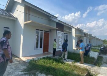 Plt Ketua PWI Kampar dan Pengurus Survei Rumah Subsidi Dari Kementerian Perumahan RI