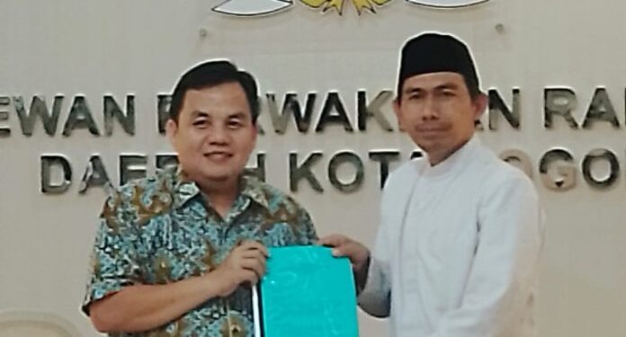Ketua DPRD Kota Bogor Adityawarman Adil Menerima Kunjungan Aliansi Ummat Islam Aswaja Kota Bogor