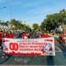 100 Bendera Merah Putih di Titik Nol Kilometer Yogyakarta Di Bagikan DPP Front Jihad Islam DIY
