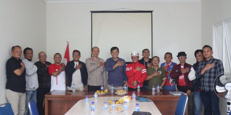 Kapolres Garut Bersilaturahmi dengan KONI, Perkuat Sinergi Polri dan Dunia Olahraga