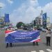 Pendistribusian Bendera Merah Putih dan Kegiatan Polisi Lalu Lintas Menyapa Dalam Rangka Menyemarakkan Kemerdekaan RI ke-80