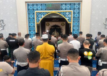 Polres Garut Gelar Salat Gaib Doakan Affan Kurniawan