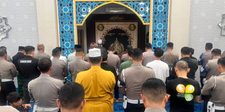 Polres Garut Gelar Salat Gaib Doakan Affan Kurniawan