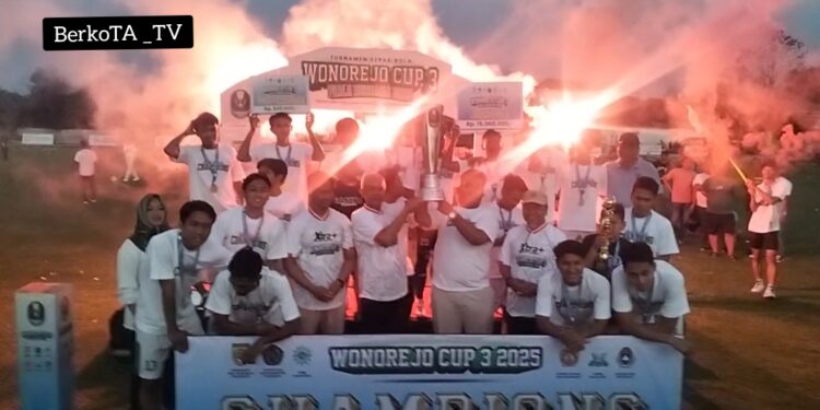 Samba Persada FC Champion di Wonorejo Cup ke-3 , Hadiah Disumbangkan Ke Panti Asuhan Terdekat 